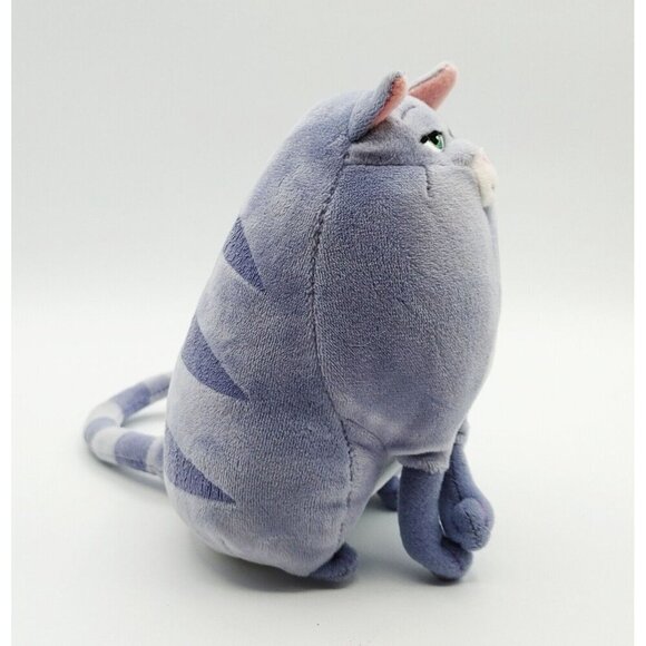 TY The Secret Life Of Pets “ Chloe” Purple Cat Soft Plush Sewn Eyes 6” - Picture 2 of 4